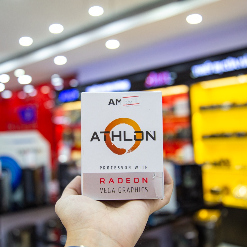 CPU AMD Athlon 3000G (3.5GHz, 2 nhân 4 luồng , 5MB Cache, 35W) - Socket AMD AM4 | BigBuy360 - bigbuy360.vn