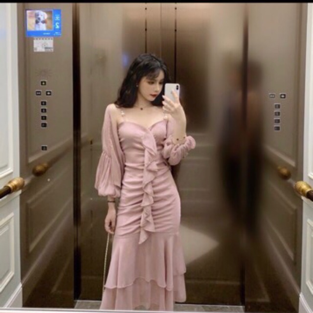 ĐẦM Maxi quảng châu (có sẵn- ảnh thật)