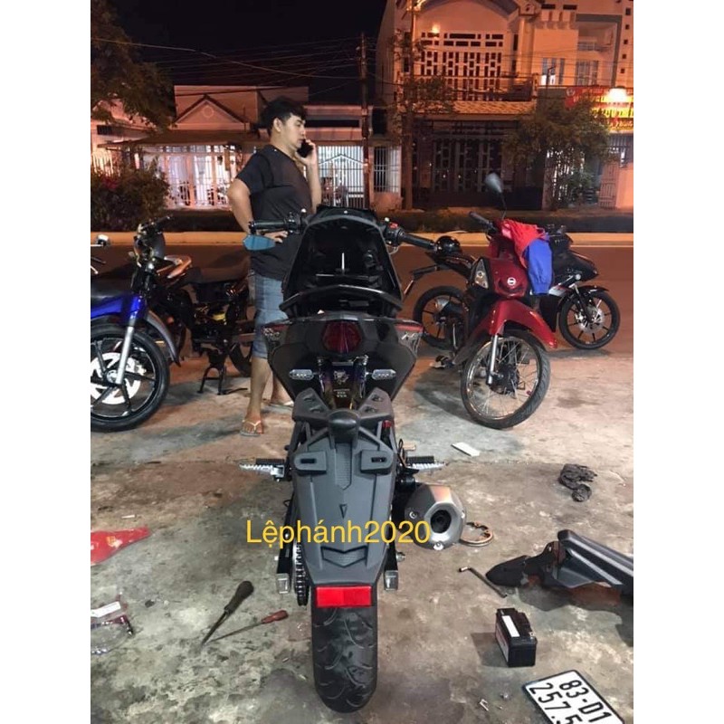 Bộ Dè Malay+Đế KingDrag+xi nhan+ốc GR5 Gắn EXCITER 155