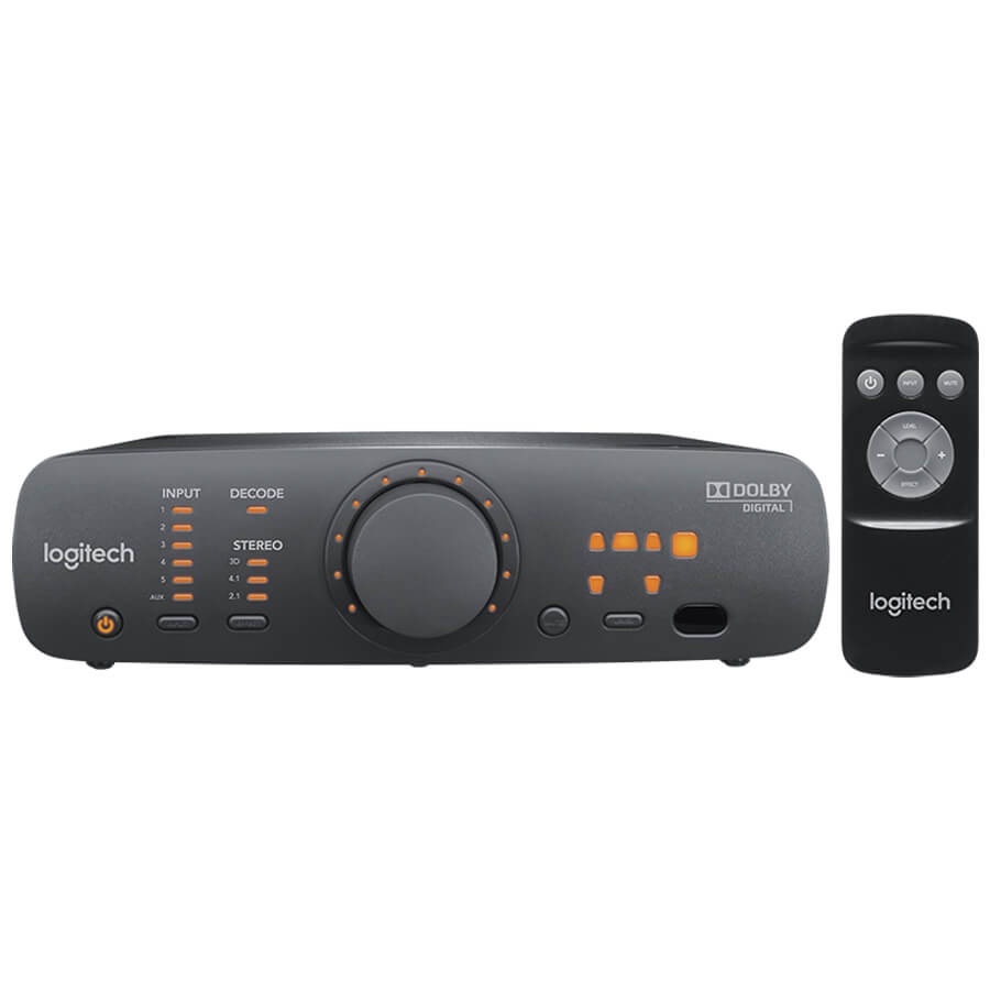 Loa vi tính Logitech Z906 - Hệ thống loa âm thanh lập thể 5.1 1000W - Hàng Chính Hãng