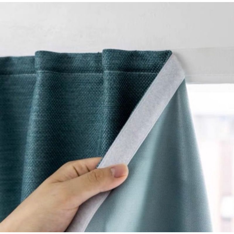 Băng dính Velcro mặt bông và mặt gai có keo dán dùng may rèm đan tường và các đồ haman