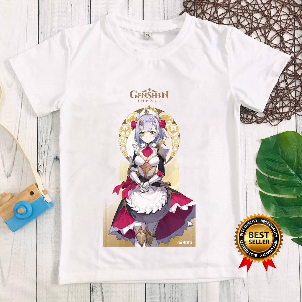 (SALE HOT) Áo thun genshin impact Noelle cực chất