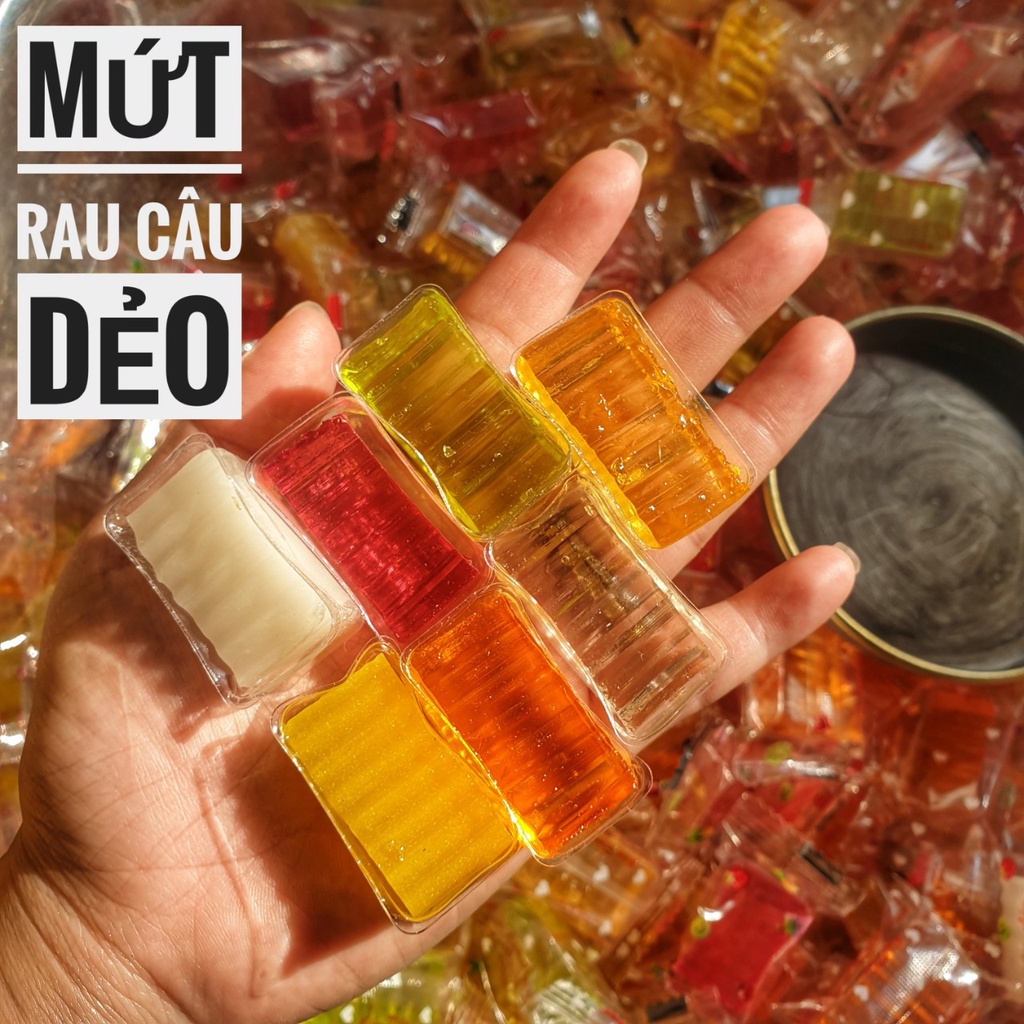 Mứt Rau Câu Dẻo - Lon 350gr