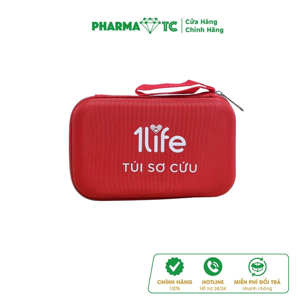 Túi sơ cứu y tế 1life - 55 món - PharmaOTC