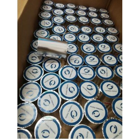 Giấy In Bill K57 - Giấy In Nhiệt K57 Cho Máy Cà Thẻ, Pos cầm tay Now Delivery/ Grab / Goviet 57x38