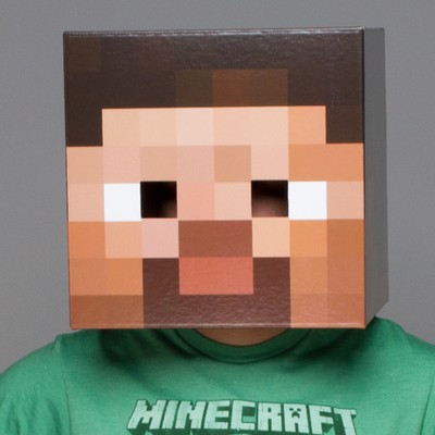 Đầu Hóa Trang Steve Minecraft chính hãng