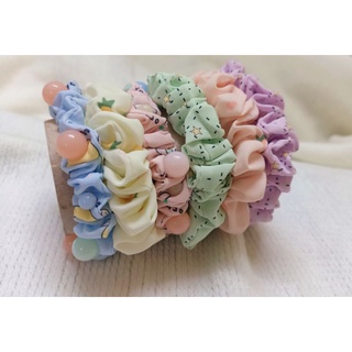 Combo 3 cột tóc vải Cotton siêu xịn xò