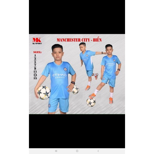 Áo đá bóng trẻ em 2021