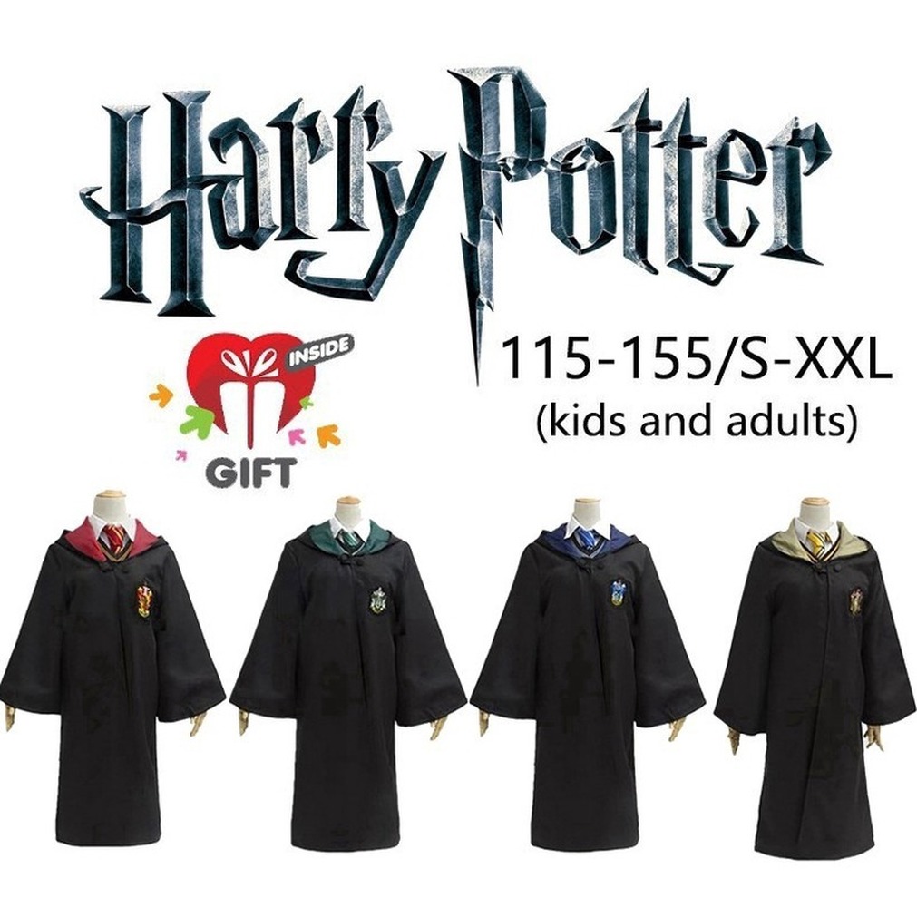 Áo choàng hóa trang Harry Potter cho người lớn và trẻ em