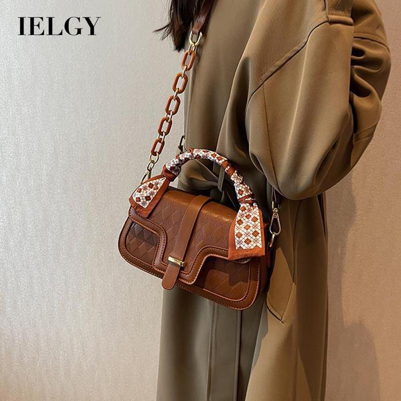 Túi Đeo Chéo Hình Vuông Nhỏ Thiết Kế niche Cổ Điển Chất Lượng Cao Cho Nữ