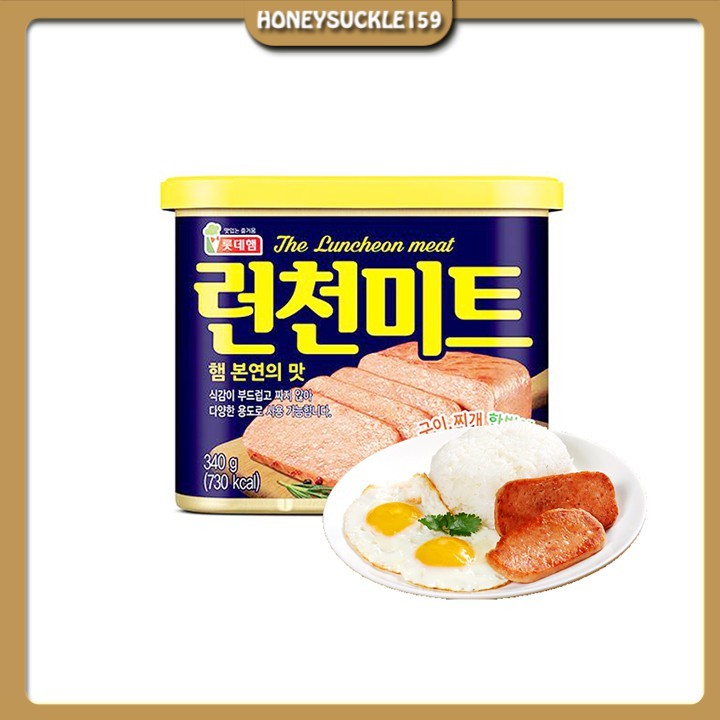 Thịt Hộp Lotte The Luncheon Meat Hàn Quốc 340g