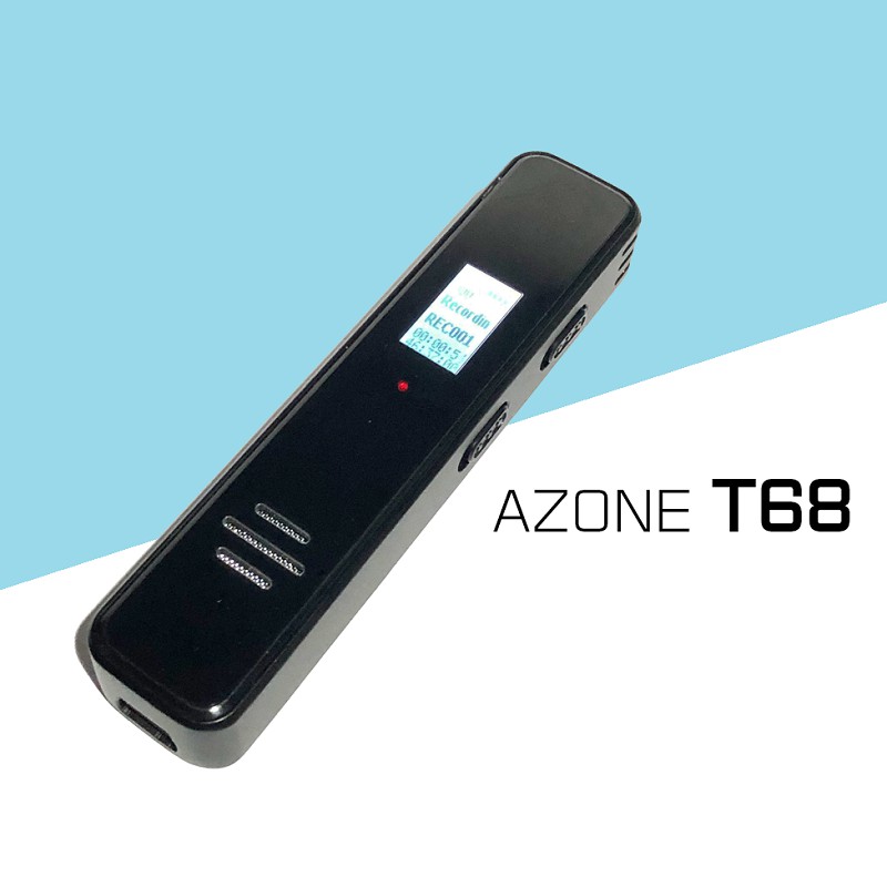 Máy Ghi Âm Chuyên Nghiệp AZONE T68 Bộ Nhớ Trong 8GB - Digital Voice Recorder
