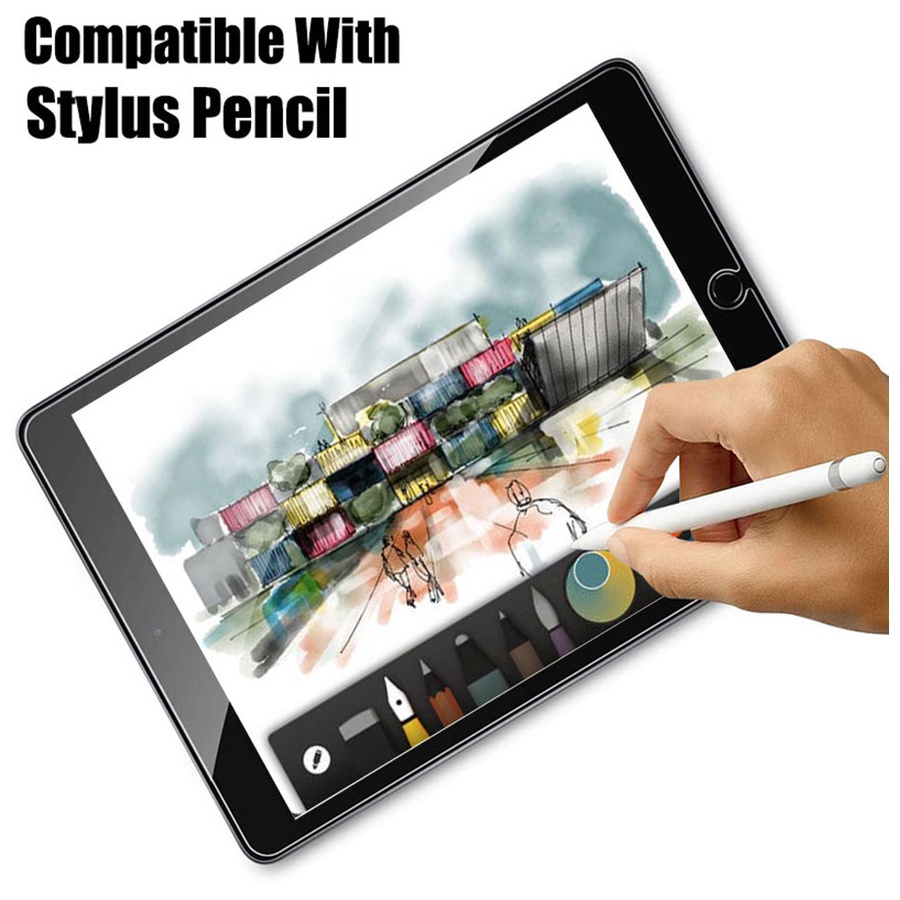 Set 2 Kính Cường Lực HD Chuyên Dụng Cho IPad Air5 2022 Pro 11 12.9 2021 Air4 10.9 Air3 10.5 8th 9th 10.2 6th Gen 9.7 Mini 1/2/3/4/5/6 2020 9H