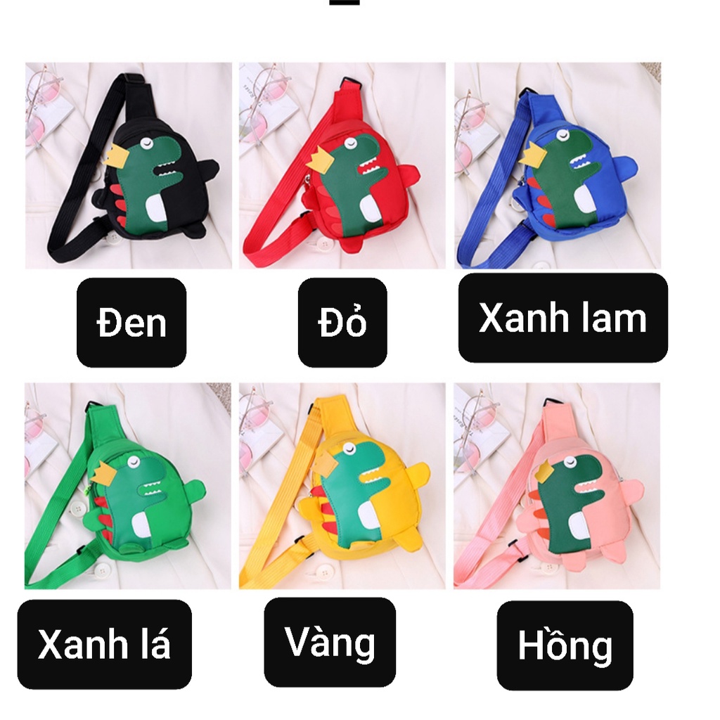 Túi đeo chéo cho bé gái, túi đeo vai bé trai đựng lì xì đồ cá nhân xinh xắn kích thước 6x12x18cm