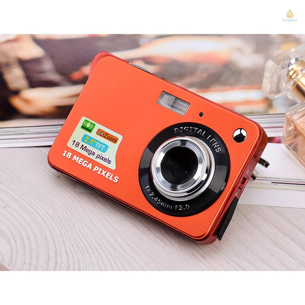 Camera bỏ túi 18MP 2.7 Inch LCD 8x kèm pin
 | BigBuy360 - bigbuy360.vn