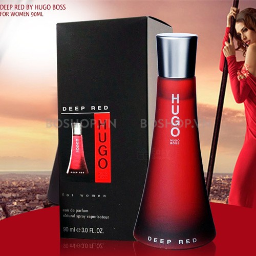 NƯỚC HOA NỮ HUGO BOSS - HUGO DEEP RED WOMAN EDP 90ML CHÍNH HÃNG - 6685