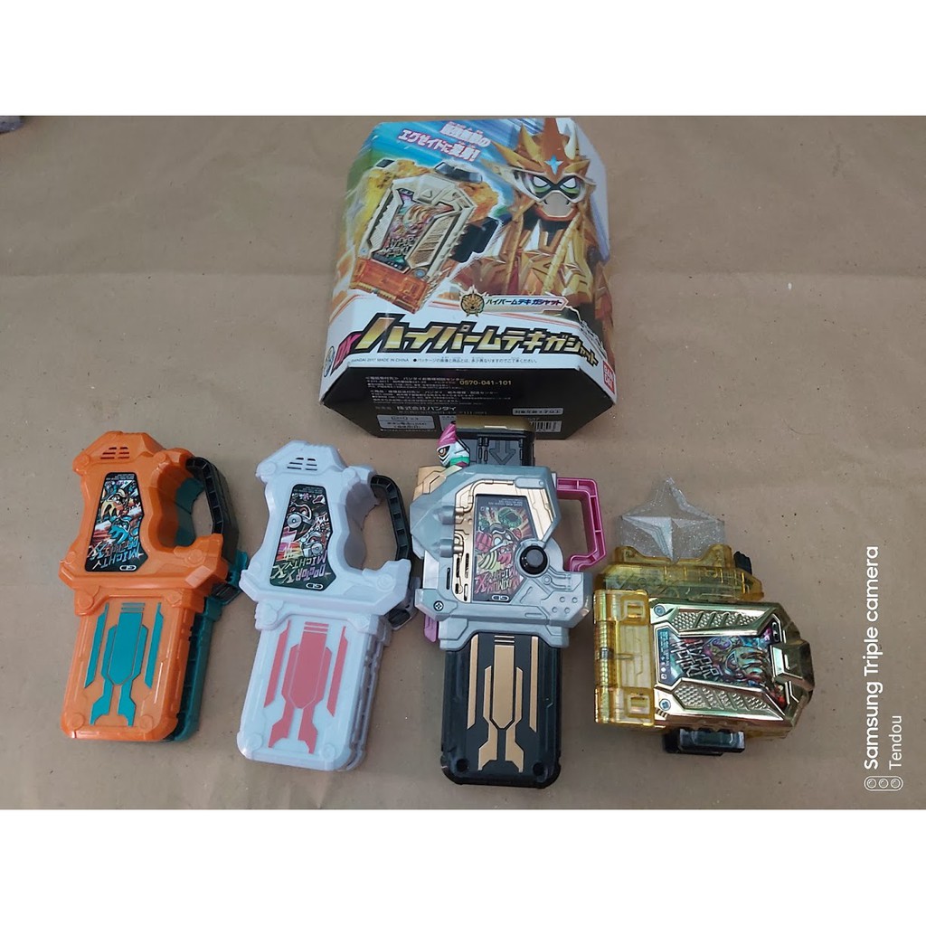 Đồ Chơi Siêu Nhân DX Gashat Kamen Rider Exaid Hàng Nguyên Hộp