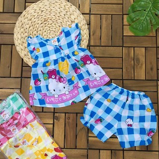 Đồ bộ tole lanh cho bé gái (8-25kg)