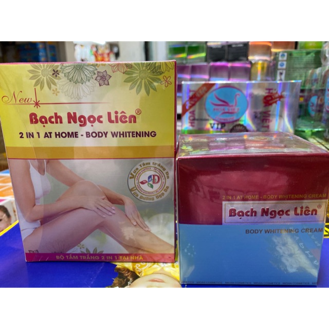 (Sỉ) Bộ tắm trắng Bạch Ngọc Liên