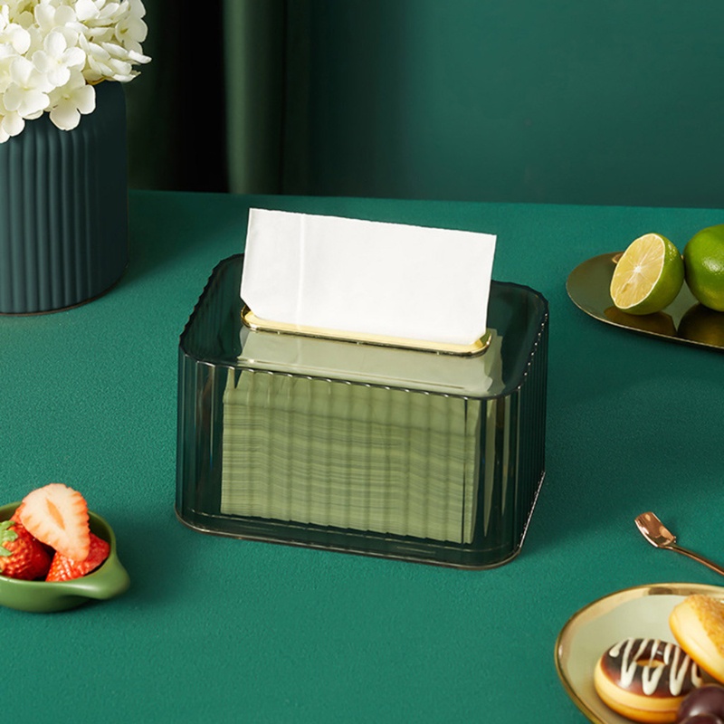 Hộp Đựng Khăn Giấy Thú Cưng Trong Suốt Tiện Dụng Cho Gia Đình / Văn Phòng