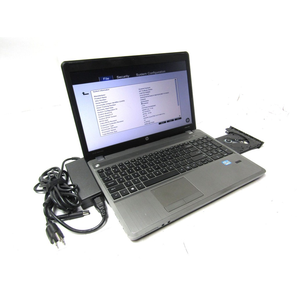 Laptop Văn Phòng HP Probook 4540s core i5 Thế Hệ 3, Ram 4GB Nguyên Bản 98%