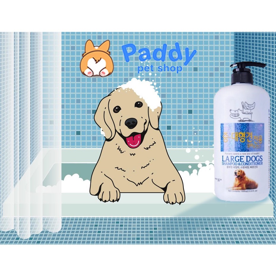 Sữa Tắm Forcans Large Dogs Cho Chó Giống Vừa &amp; Lớn