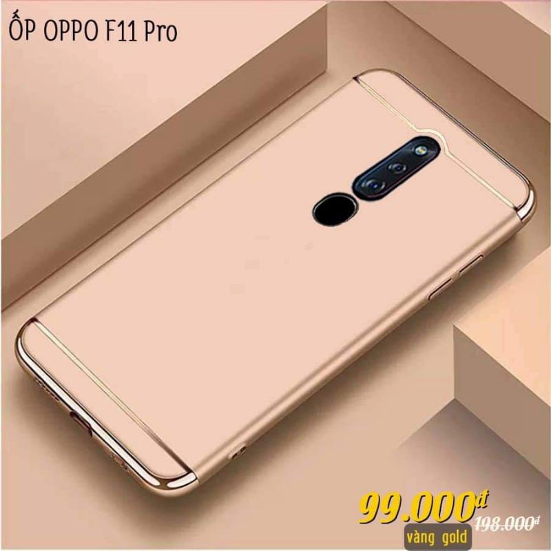 Ốp lưng viền vàng  OPPO_F 11PRO