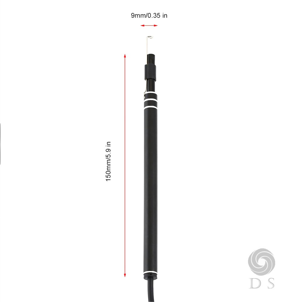 Bộ camera nội soi tai cổng USB HD kèm cây lấy ráy tai 2 trong 1