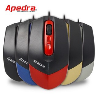 Chuột Mouse có dây APEDRA M5. Dùng cổng USB. Vi Tính Quốc Duy