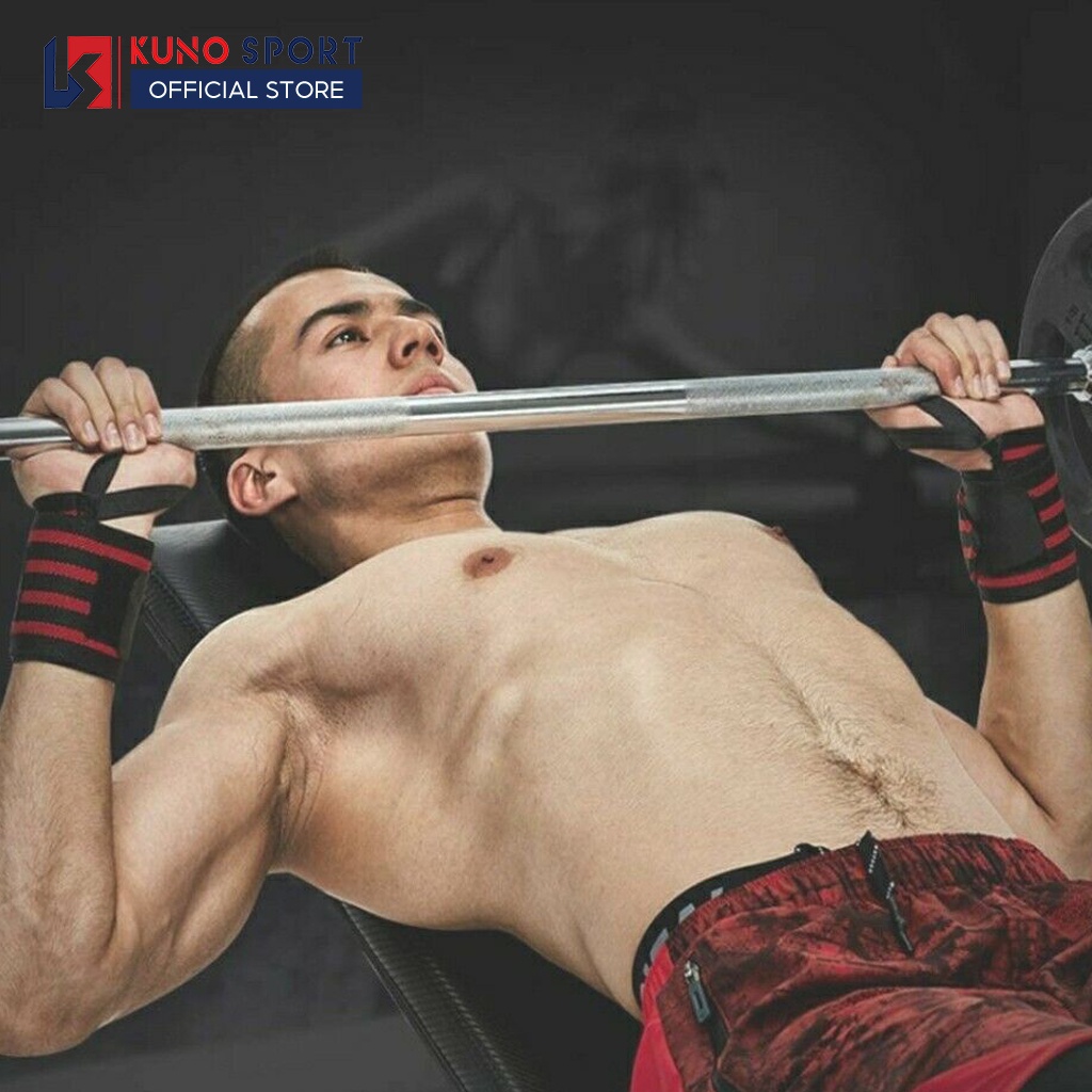 Đôi Băng Quấn Cổ Tay Bảo Vệ Cổ Tay Tập GYM KUNO SPORT ( SỐ LƯỢNG 1 ĐÔI)