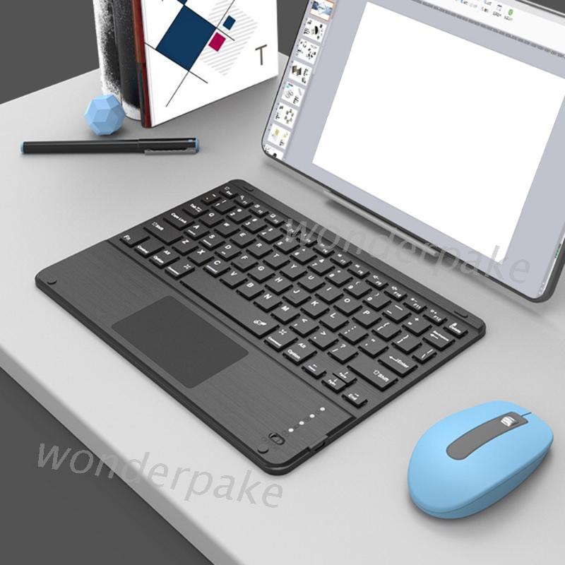 Bàn Phím Bluetooth Không Dây Tích Hợp Cảm Ứng Đa Chức Năng6/4