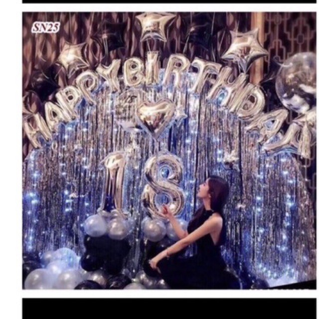 Bóng Sinh Nhật Phối Đủ Kiểu Màu Siêu Sang Cho Người Lớn🥳