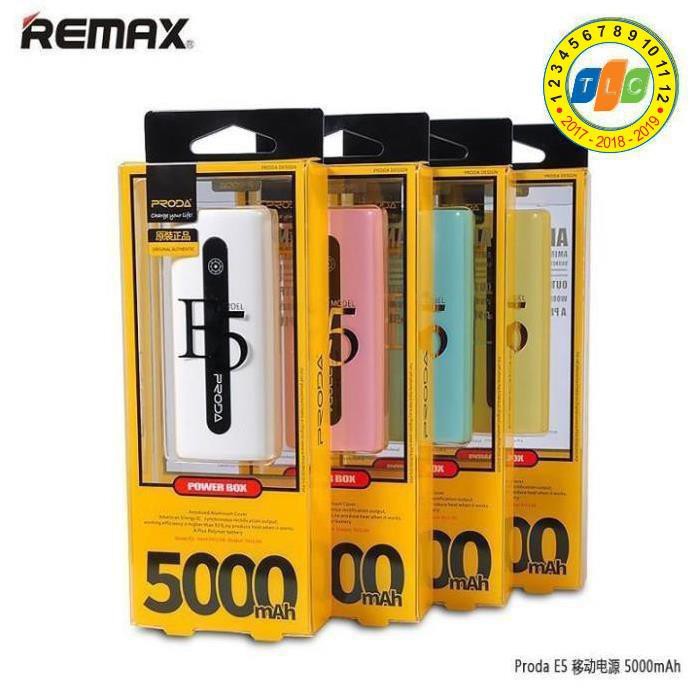 [BigSale] SẠC DỰ PHÒNG REMAX PRODA E5 5000mAh