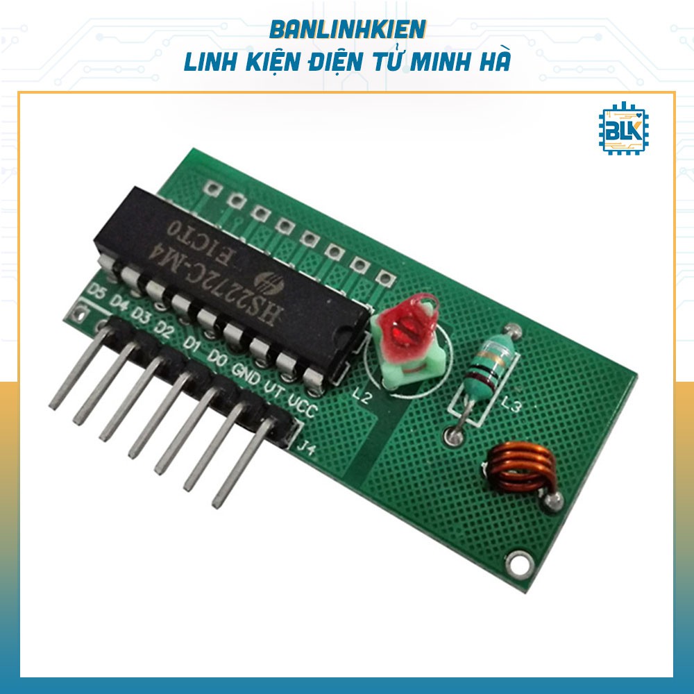 [Mô đun] Module Thu RF315 PT2272-L4 (Loại Cắm)