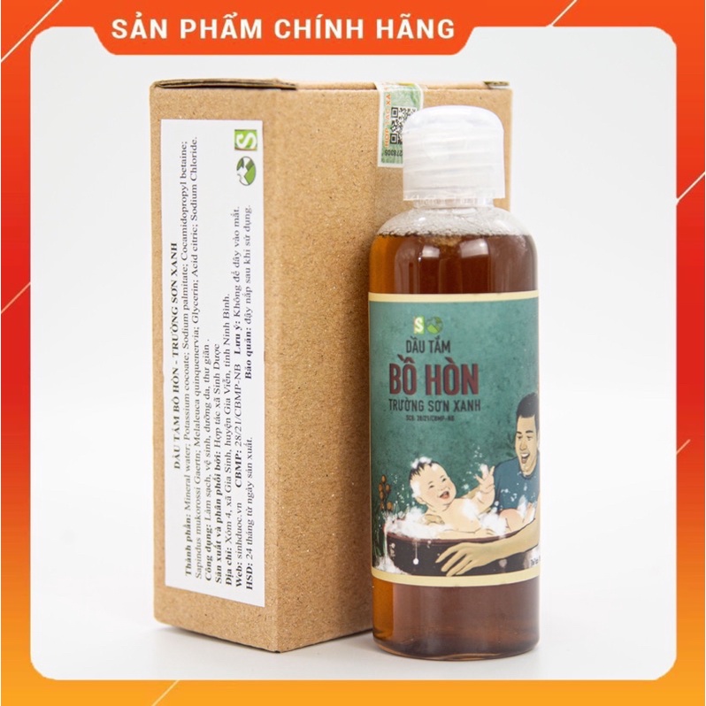 Dầu tắm Bồ Hòn - chai 100ml