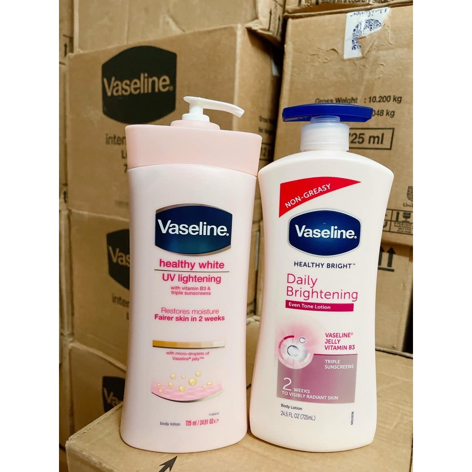 Vaseline Lotion - Serum Dưỡng Trắng Da Body