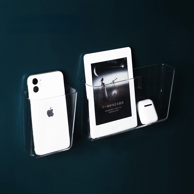 Kệ Đựng Điện Thoại Gắn Tường Trong Suốt Tiện Dụng