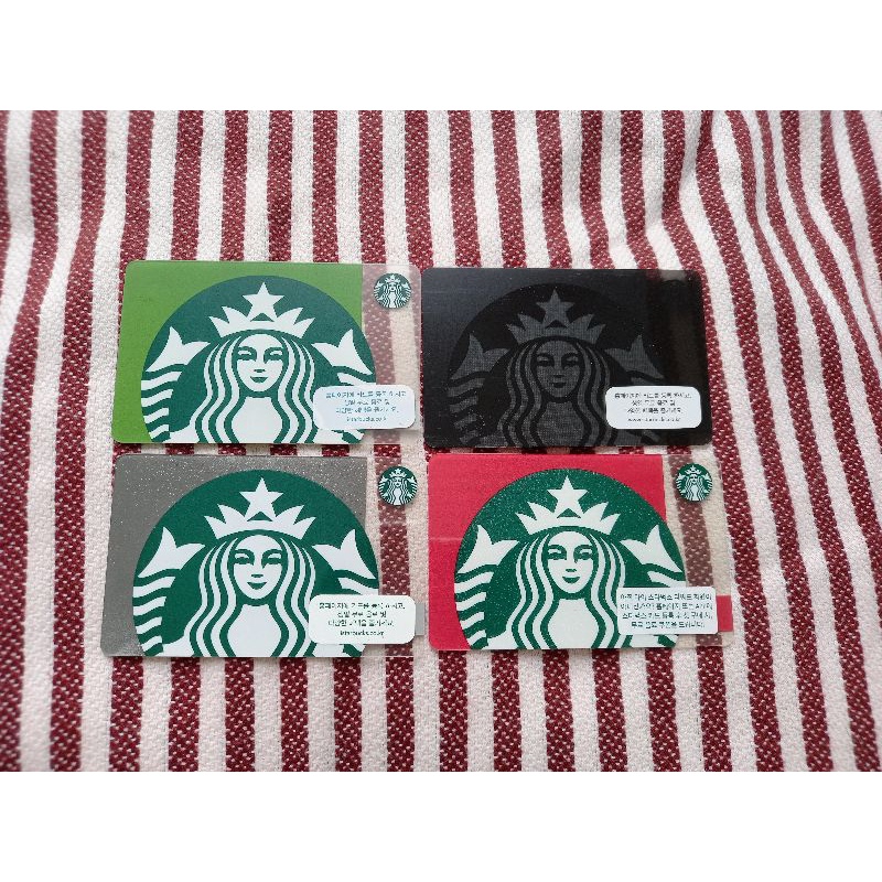 Thẻ  lưu niệm Starbucks Korea - Phiên bản siren