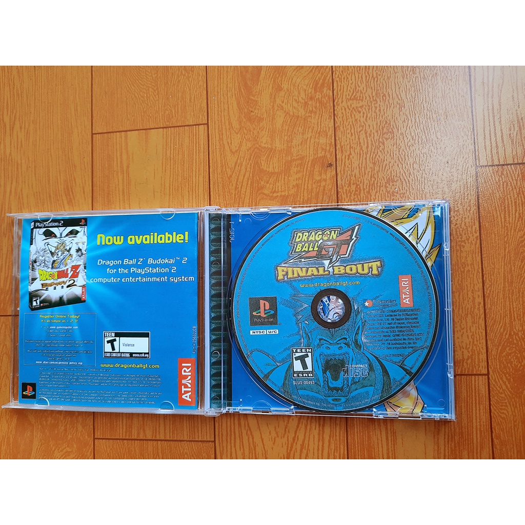 Game ps1 Dragon ball z final bout no brand