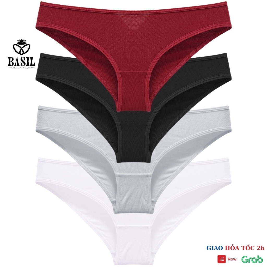 Quần lót S01 Basil cao cấp nữ cotton mềm thoáng mát