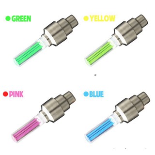 Đèn led gắn van bánh xe đạp, xe máy, ô tô molangshop