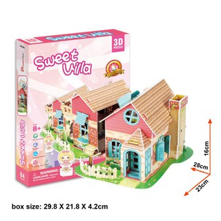 Đồ Chơi Xếp Hình 3D Có Đèn Led