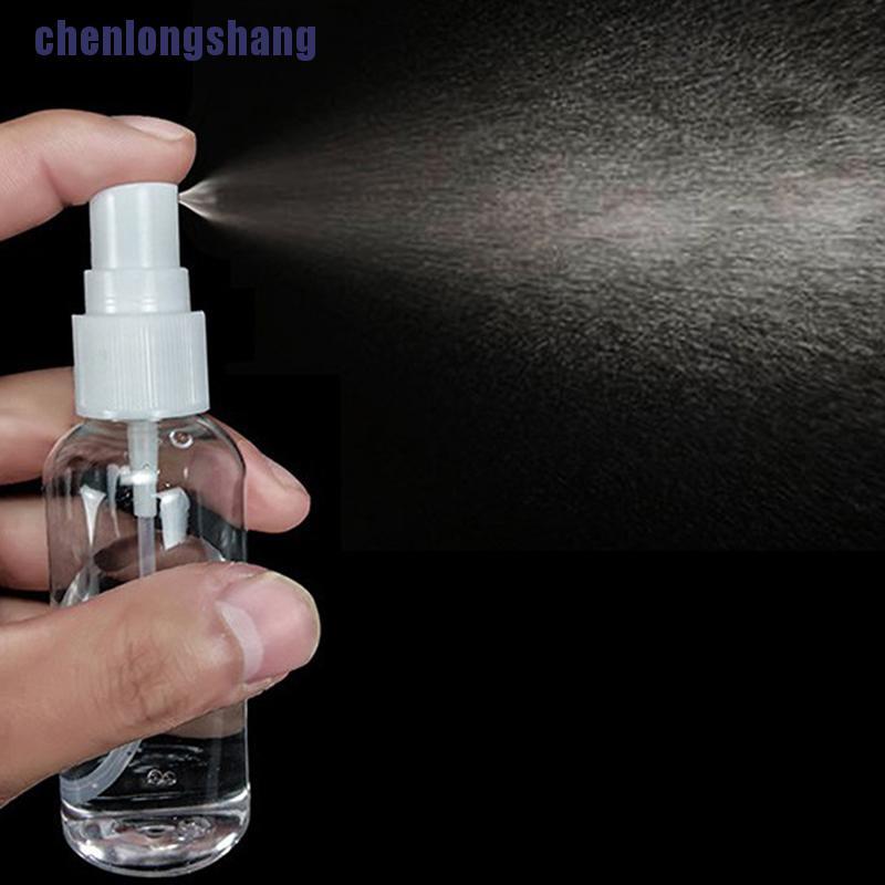 Chai Xịt Rỗng Bằng Nhựa Trong Suốt Dung Tích 30 / 50 / 100ml