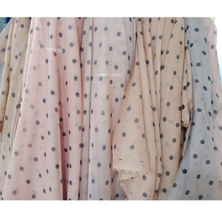 Giá sỉ Vải voan chấm bi