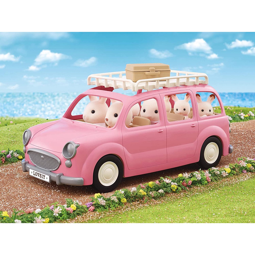 Đồ Chơi Sylvanian Families Xe Du Lịch Dã Ngoại Gia Đình Family Picnic Wagon