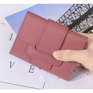 Ví da pu dáng gập siêu xinh siêu tiện vi009