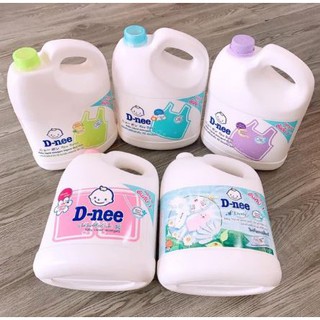 Nước Giặt Xả Dnee 5 Màu 3000ml
