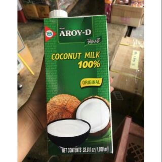Nước cốt dừa AROY—D nội địa Thái lan 1000ml