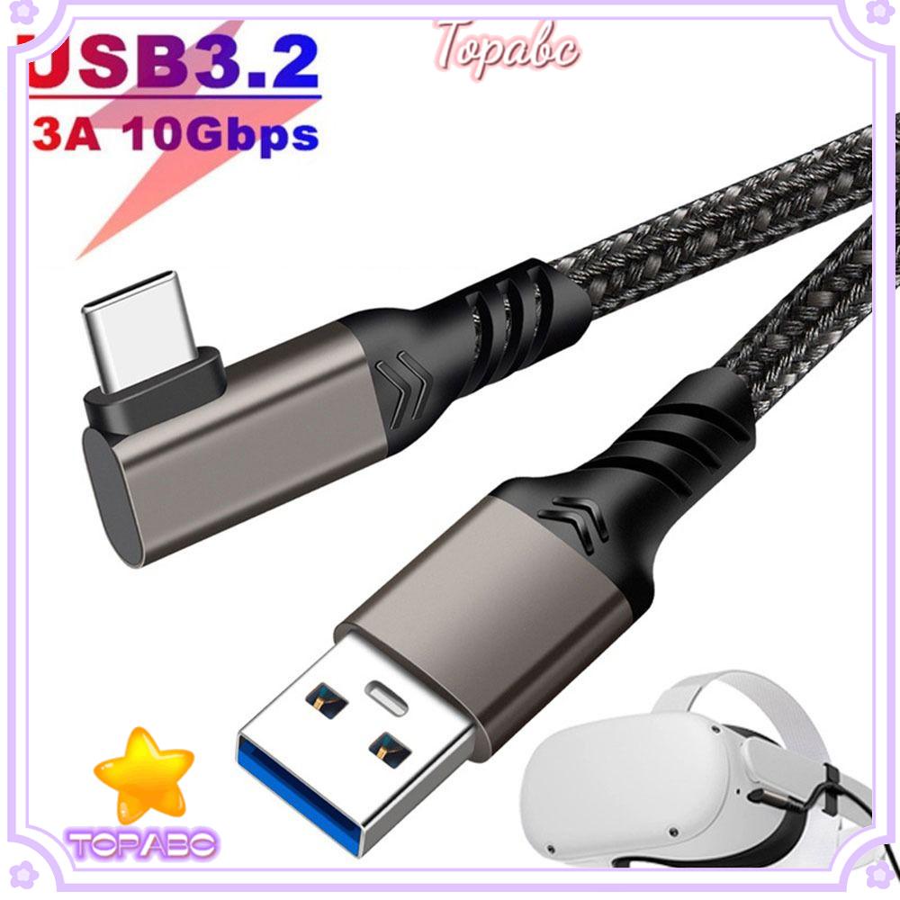 Dây Cáp USB 3.2 Gen 2 Dài 3m 5m PD 60W Chuyên Dụng Cho Kính Thực Tế Ảo Oculus Quest 1 / 2 VR
