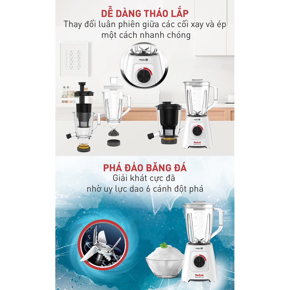 Máy xay sinh tố Tefal - BL42Q166